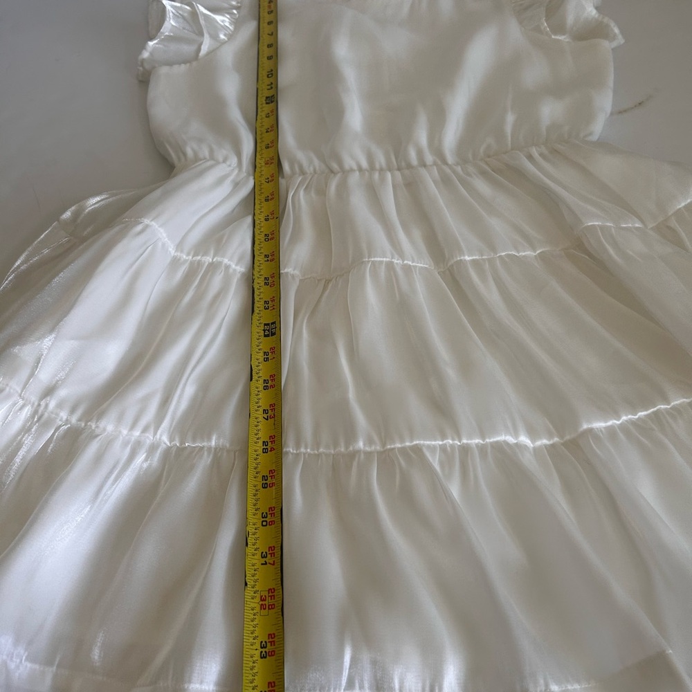 TCEC Cream Ruffle Sleeve Mini Dress - Picture 8 of 8